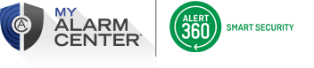 Alert 360 and My Alarm Center Logo